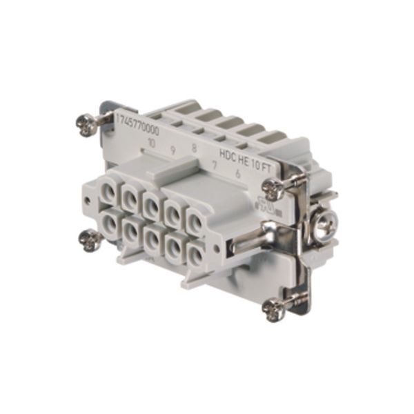 Contact insert (industry plug-in connectors), Female, 500 V, 16 A, Num image 1