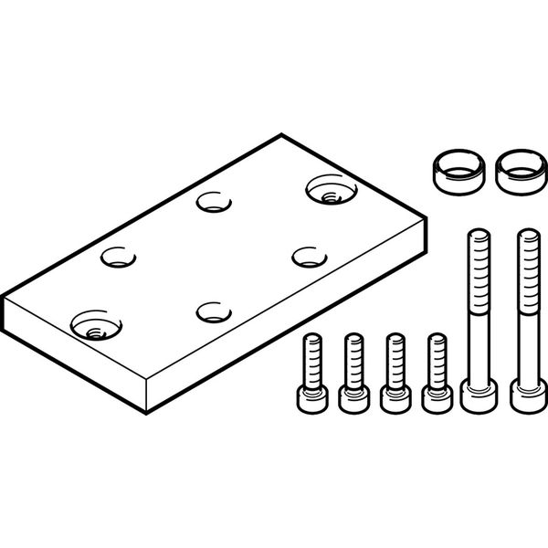 DHAA-D-E2-25-Q11-25 Adapter kit image 1