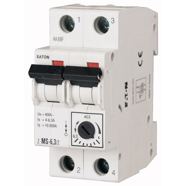 Motor-Protective Circuit-Breakers, 16-25A, 2p image 1