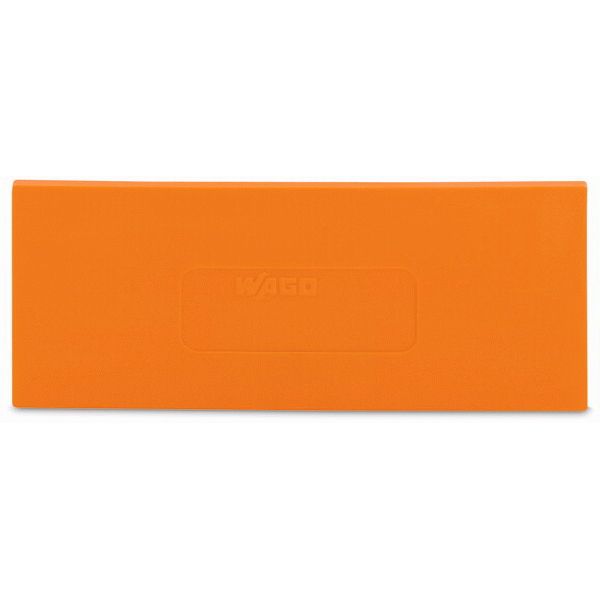 Separator plate 2 mm thick oversized orange image 2