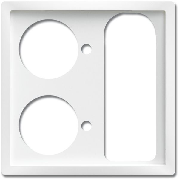 1790-593-84 CoverPlates (partly incl. Insert) Call systems Studio white image 1