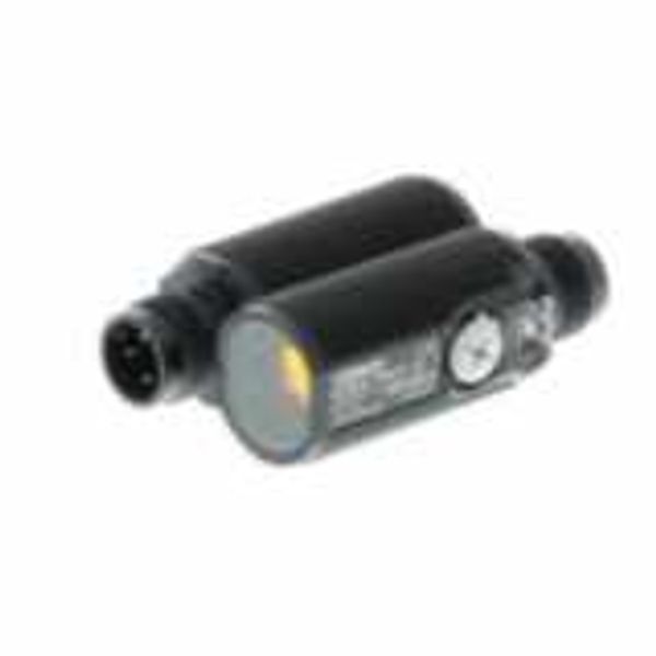 Photoelectric sensor, M18 threaded barrel, plastic, red LED, through-b E3FA2033E image 2