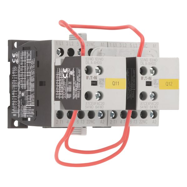 Reversing contactor combination, 380 V 400 V: 3 kW, 230 V 50 Hz, 240 V 60 Hz, AC operation image 7
