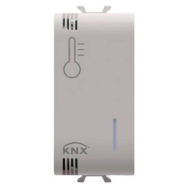 TEMPERATURE SENSOR - KNX - 1 MODULE - NATURAL BEIGE - CHORUS image 1