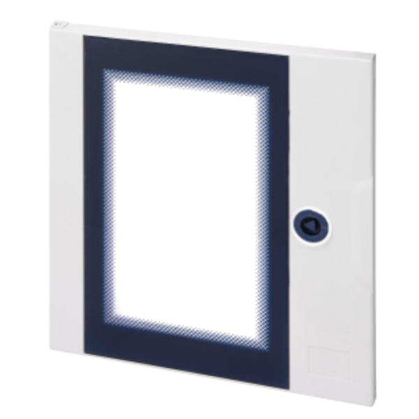 QP TRANSPARENT DOOR FITTED WITH LOCK - 250X300 image 1