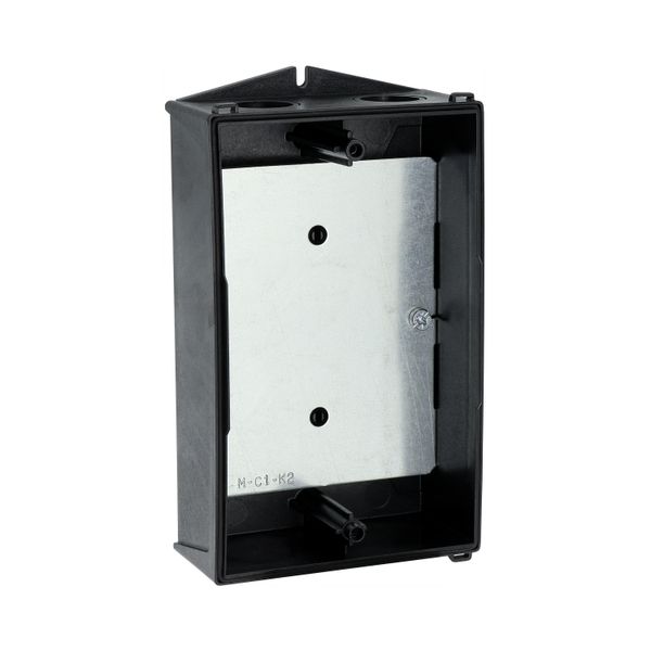 Insulated enclosure, HxWxD=160x100x145mm, +mounting plate image 30