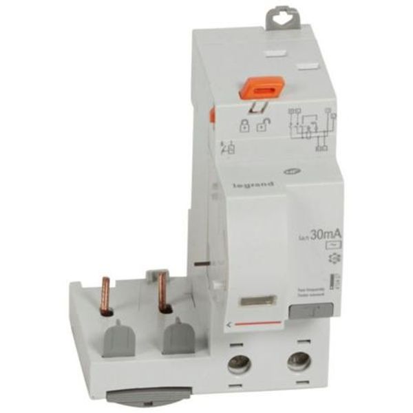 DX³ automatic adaptable differential block for circuit breaker 1 module per pole - 2P 230V~ - 40A - typeAC 30mA image 1