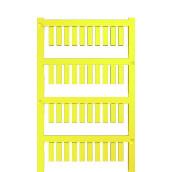 Cable coding system, 4 mm, Polyamide 66, yellow image 1