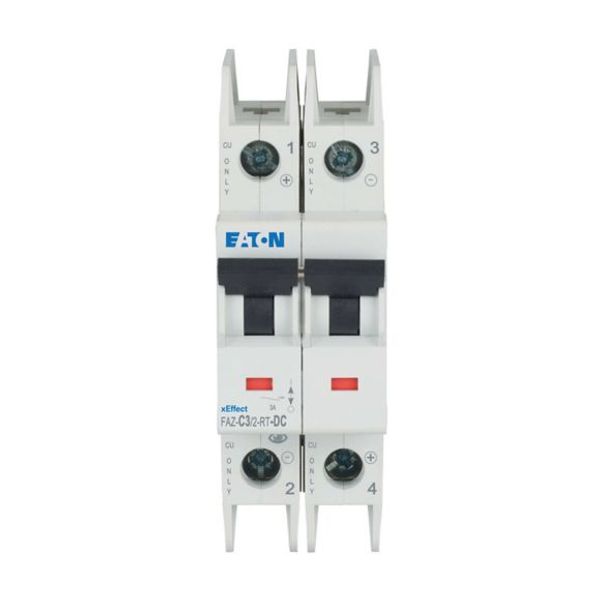 FAZ-C3/2-RT-DC Eaton Moeller series xEffect - FAZ-DC MCB image 1