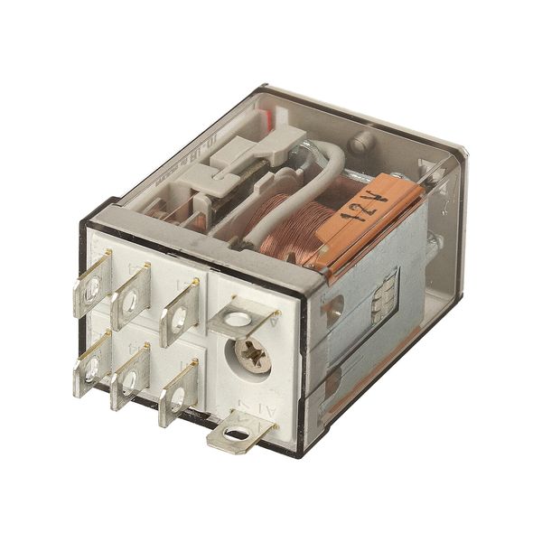 Miniature power Rel. 2CO 12A/48VAC/Agni/Test button/Mech.ind. (56.32.8.048.0040) image 4