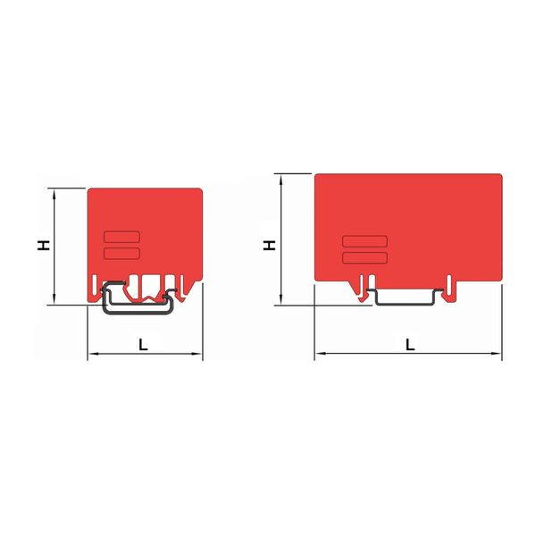 Separation and isolation plate for CVF.4, MPFA, SCB.4, SFR.4,TDE,TLD,TLE,TLS image 1