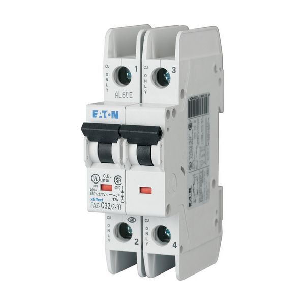 Miniature circuit breaker (MCB), 3 A, 2p, characteristic: C image 6