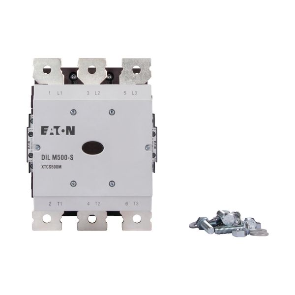 Contactor, 380 V 400 V 265 kW, 2 N/O, 2 NC, 220 - 240 V 50/60 Hz, AC operation, Screw connection image 14