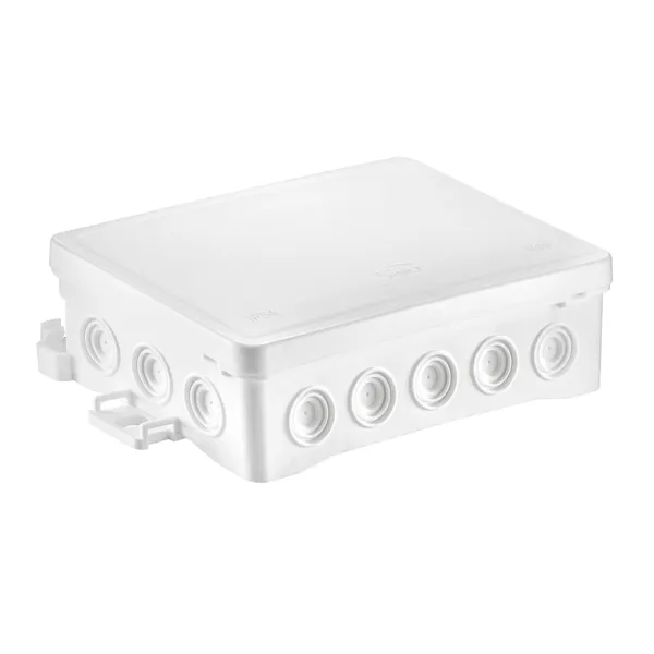 Surface junction box NS9 FASTBOX&HOOK white image 1