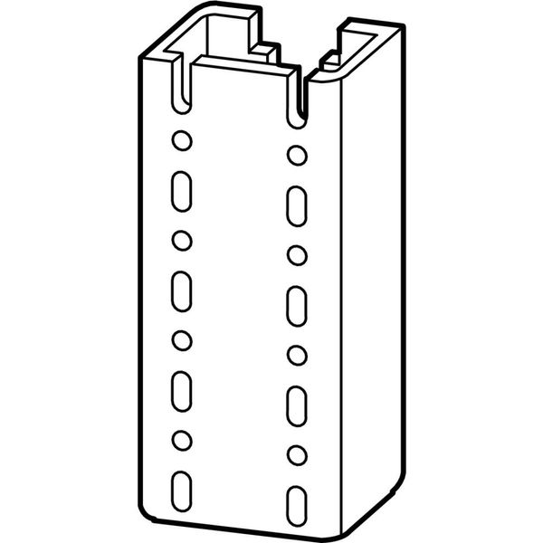 Mounting frame profile, vertical, L=1125mm image 5