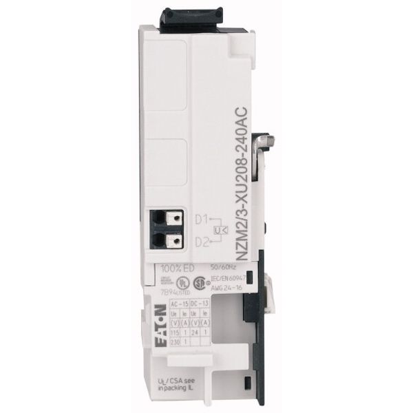 Undervoltage release for NZM2/3, 18DC, Push-in terminals image 1