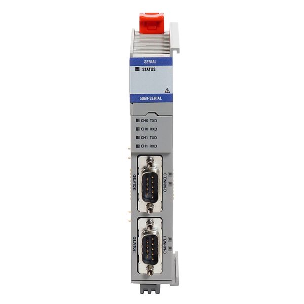 Interface Module, 2 Channel, 9-Pin Dsub Serial, Generic ASCII, Modbus RTU/ASCII, DF1/DH485 image 1