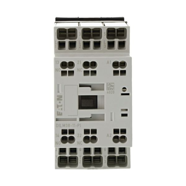 Contactor, 3 pole, 380 V 400 V 18.5 kW, 1 N/O, 1 NC, 230 V 50/60 Hz, AC operation, Push in terminals image 17