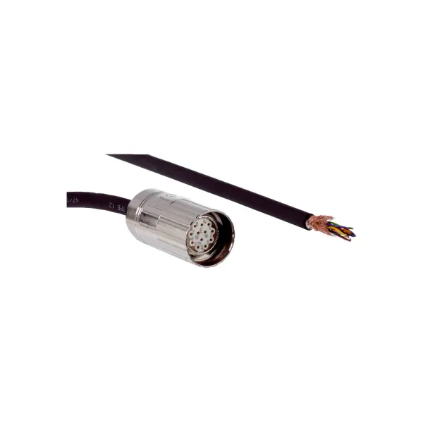 Plug connectors and cables: DOL-2312-G1M5MA1 CABLE FEM 12PIN 1M5 image 1