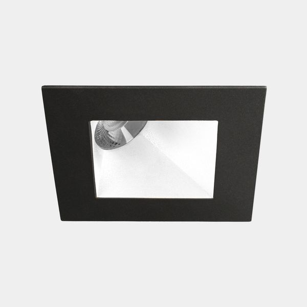 Downlight Play Deco Asymmetrical Square Fixed 17.7W LED neutral-white 4000K CRI 90 21º ON-OFF Black/White IP54 1554lm image 1