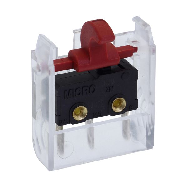 Microswitch, low voltage, 14 x 51 mm, 1P, IEC image 10