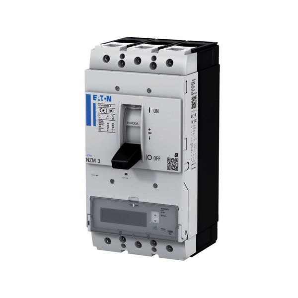 NZM3 PXR25 circuit breaker - integrated energy measurement class 1, 450A, 3p, withdrawable unit image 4