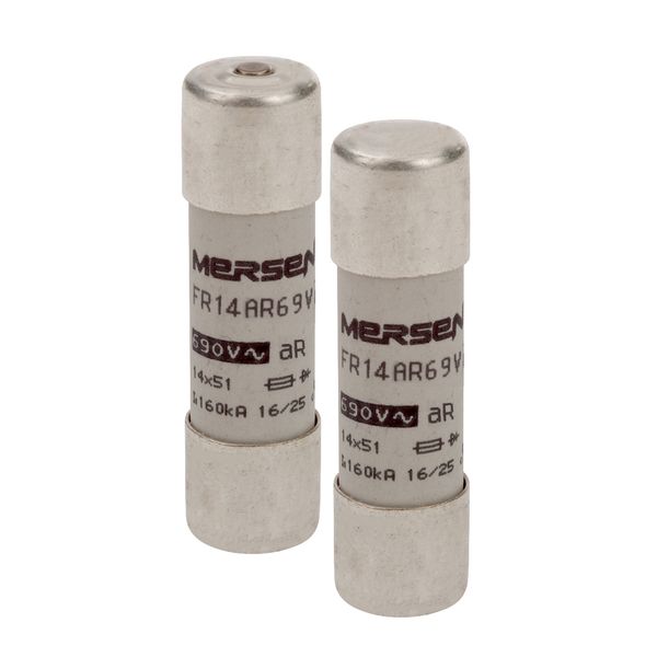 High-Speed Cylindrical Fuse 14x51 aR 690VAC 63A - Striker image 3