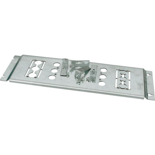 Mounting plate, +mounting kit, for NZM2, vertical, 3p, HxW=400x425mm image 5