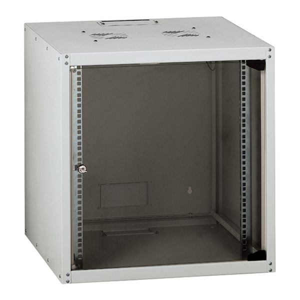 Wallmounted enclosure 6U depth 400mm Linkeo image 2