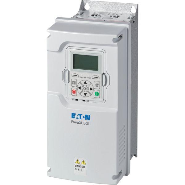 Variable frequency drive, 400 V AC, 3-phase, 2.2 A, 0.75 kW, IP54/NEMA12, Brake chopper, DC link choke image 3