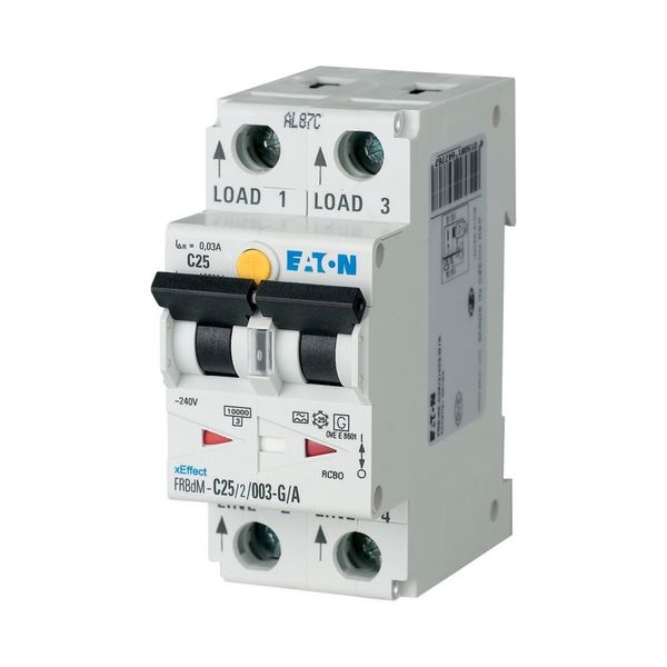 Electronic RCD/MCB combination, 20 A, 10 mA, MCB trip characteristic: D, 2p, RCD trip characteristic: A image 9