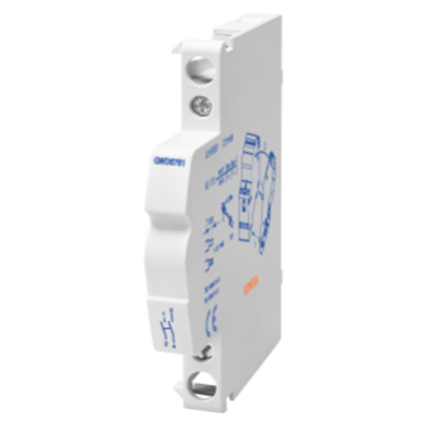 AUXILIARY CONTACT FOR LATCHING RELAY - 1NO+1NC - 4A 230V - 0,5 MODULI image 1