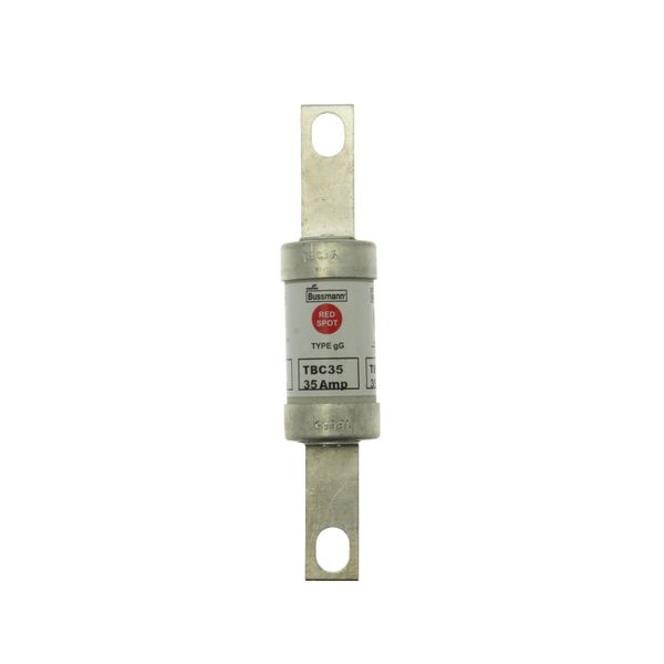 Fuse-link, low voltage, 35 A, AC 660 V, DC 460 V, BS88, 27 x 129 mm, gL/gG, BS image 6