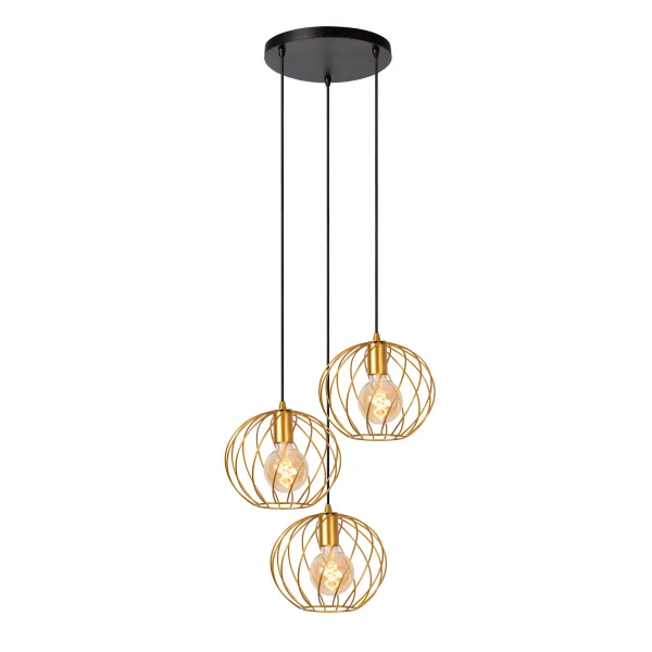 DANZA Pendant light-Matt G.-Ø50-3xE27-40W-Metal image 1