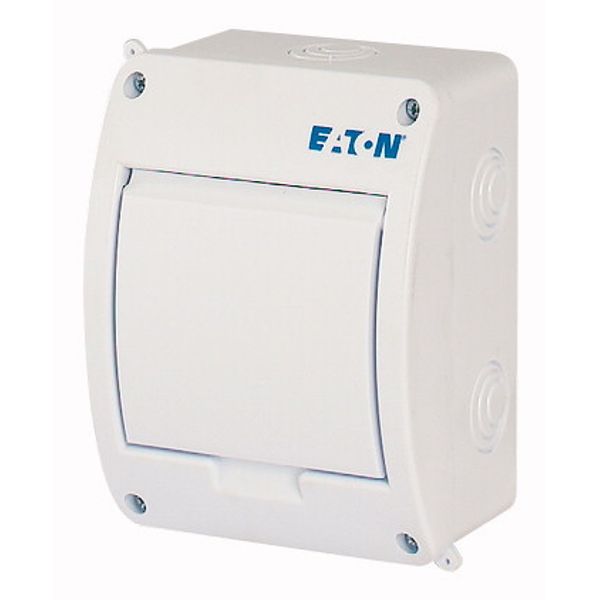 ECO Compact distribution board, surface mounted, 1-rows, 5 MU, IP40 image 2