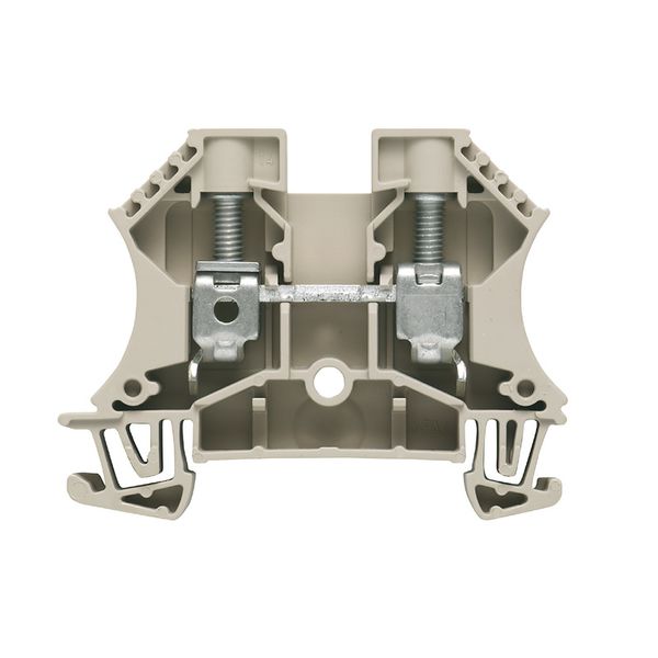 Feed-through terminal block, Screw connection, 10 mm², 1000 V, 57 A, N image 1