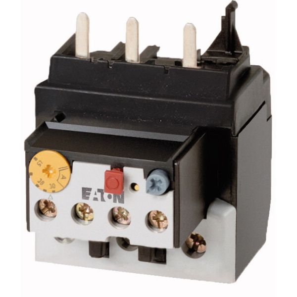 Overload relay, ZB65, Ir= 16 - 24 A, 1 N/O, 1 N/C, Direct mounting, IP00 image 1