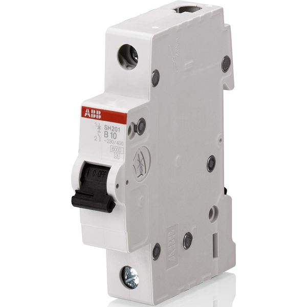 SH201-B10 Miniature Circuit Breaker - 1P - B - 10 A image 1