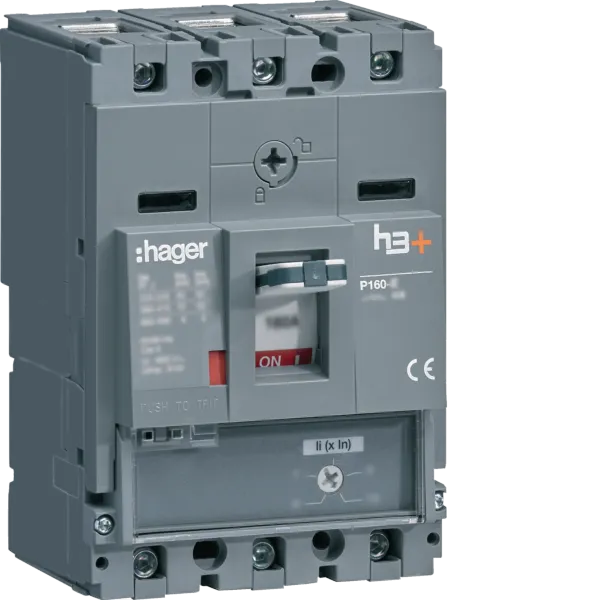 Circuit breaker P160 mag. 3P-3D 40A 40kA image 1