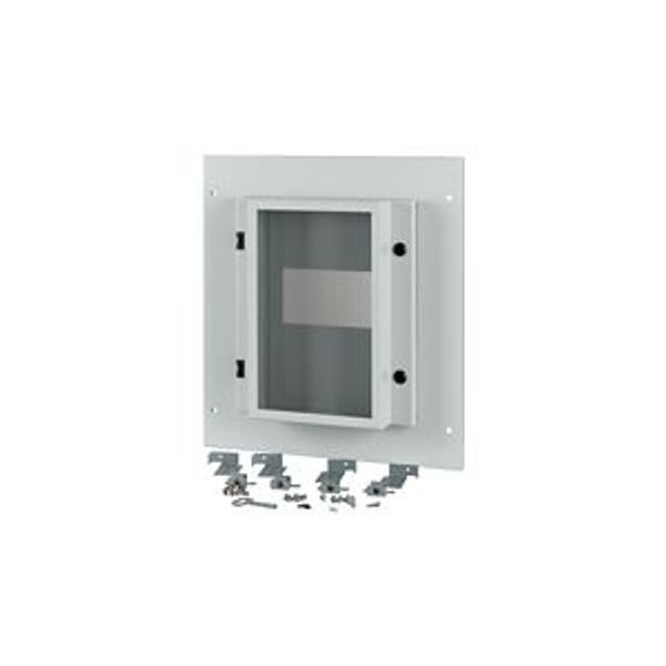 Front plate, NZM4, 3p, fixed, W=600mm, IP55, grey image 4