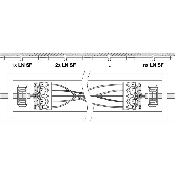 LINEAR SURFACE IP44 EMERGENCY 1200 P 32W 840 WT image 18