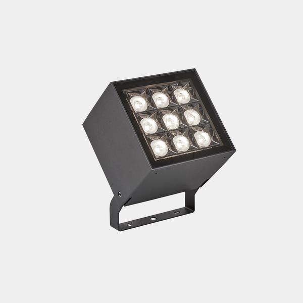 Spotlight IP66 Cube Pro 9 LEDS LED 27W 2700K Urban grey 2577lm image 1