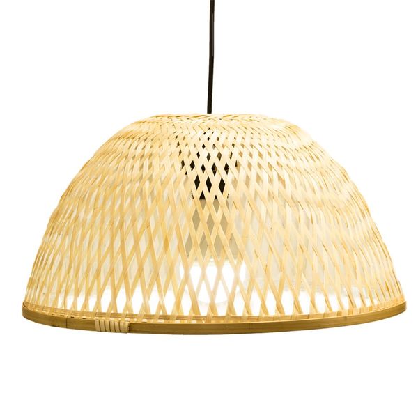 Sena Bamboo Lampshade 400x200mm image 1