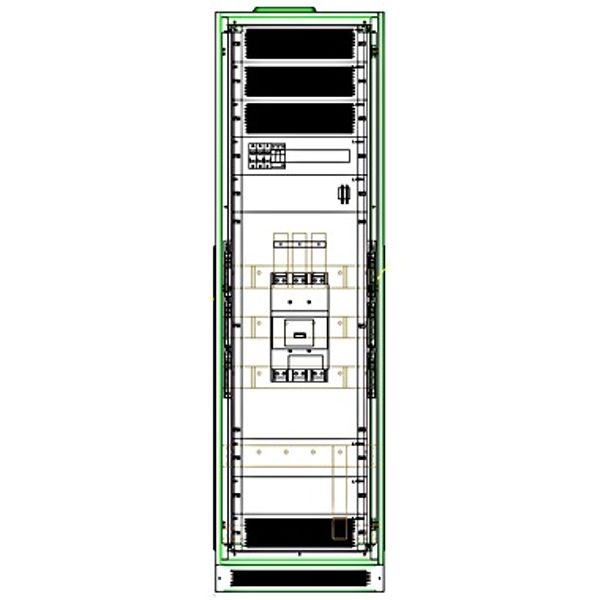 LS Feld IP31 1250A inkl. 80x10mm Hauptsammelschiene (HSS) image 1