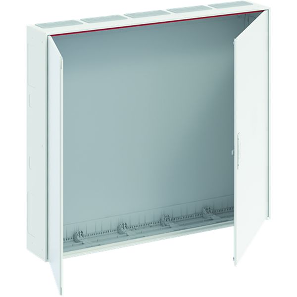 A57 ComfortLine A Wall-mounting cabinet, Surface mounted/recessed mounted/partially recessed mounted, 420 SU, Isolated (Class II), IP44, Field Width: 5, Rows: 7, 1100 mm x 1300 mm x 215 mm image 1