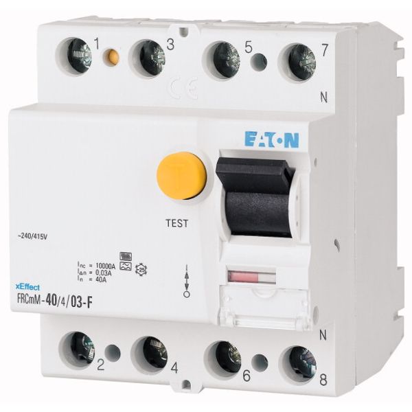 Residual current circuit breaker (RCCB), 100A, 4p, 300mA, type S/F image 1