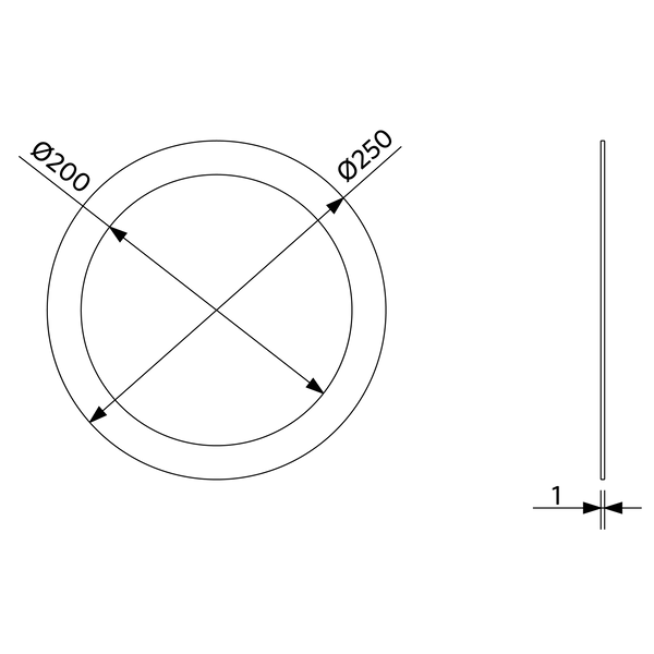 LEDDownlightRc-P-Sl-E-Adapter-200-225 image 3