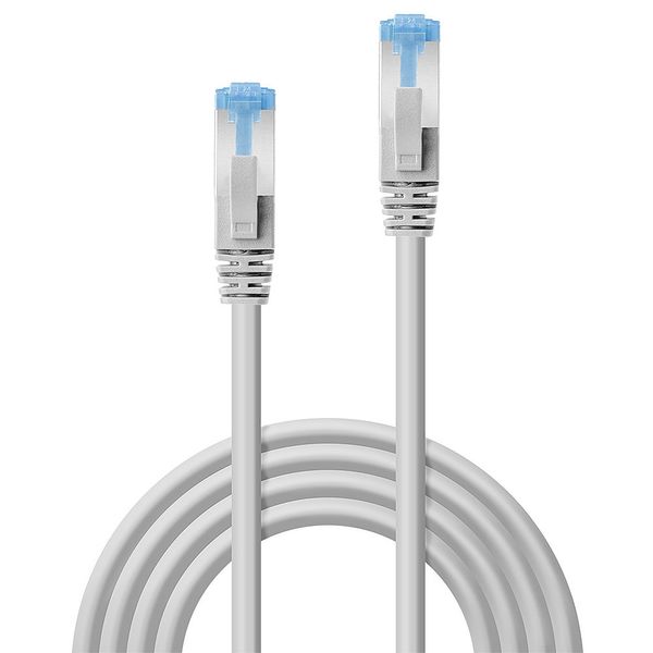 1m Cat.6A S/FTP LSZH Network Cable, Grey RJ45, M/M, 500MHz, Copper image 2