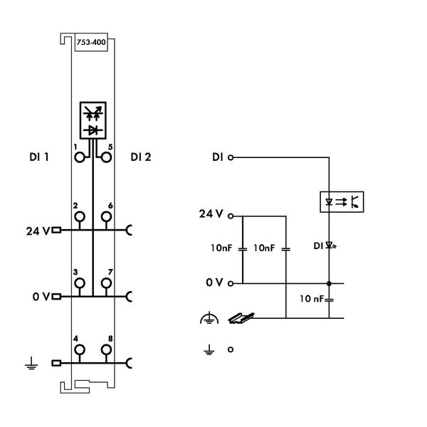 2-channel digital input 24 VDC 3 ms light gray image 5