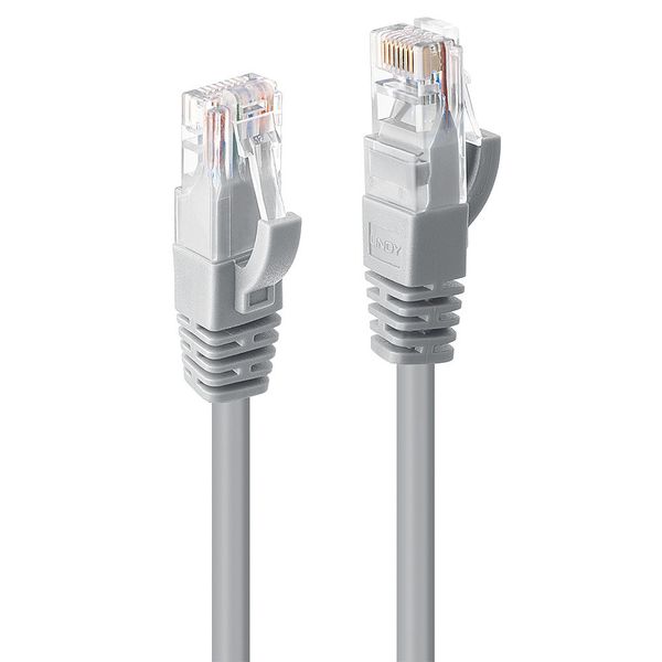 3m Cat.6 U/UTP Network Cable, Grey RJ45, M/M, 250MHz, Copper image 1